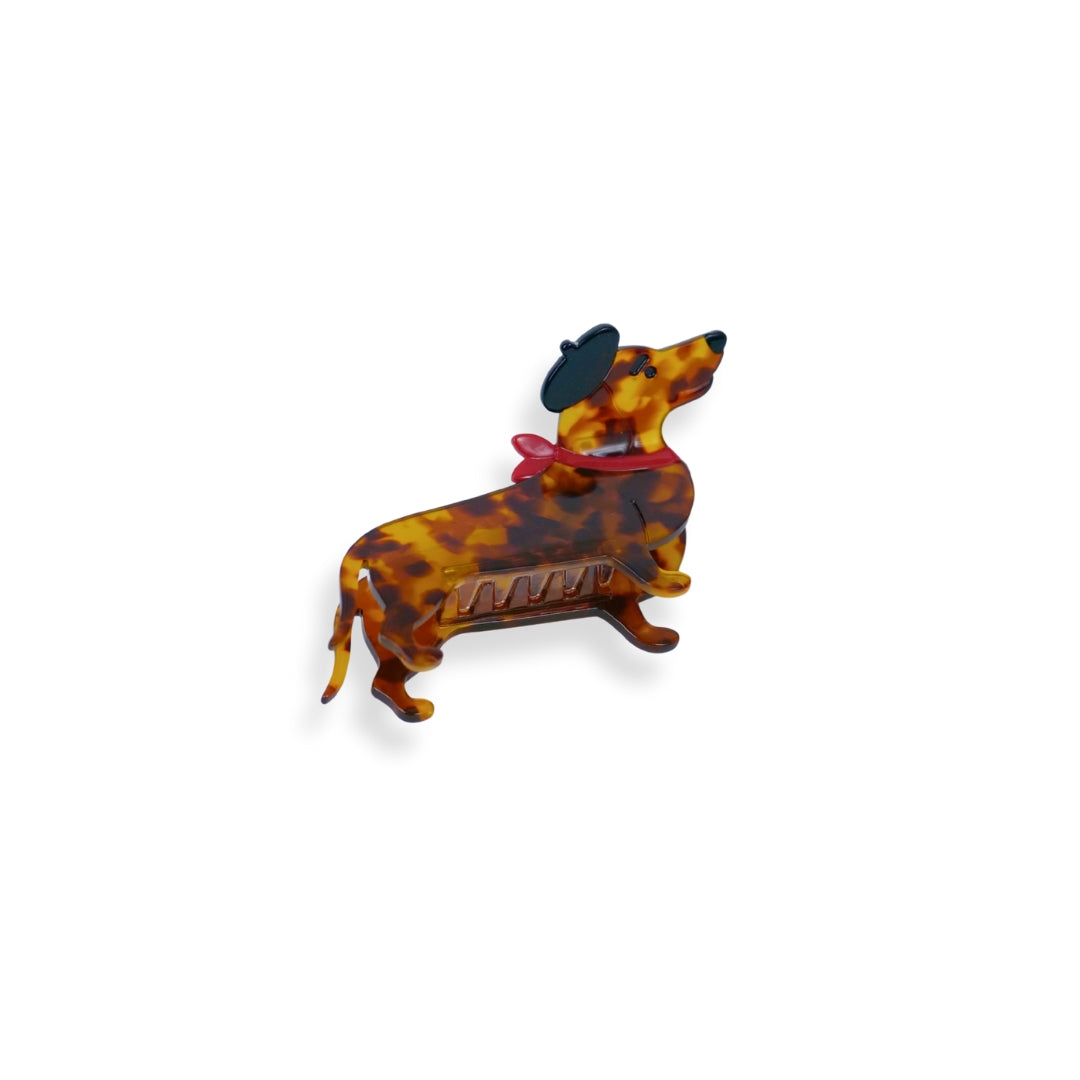 Haarspange Hot Dog