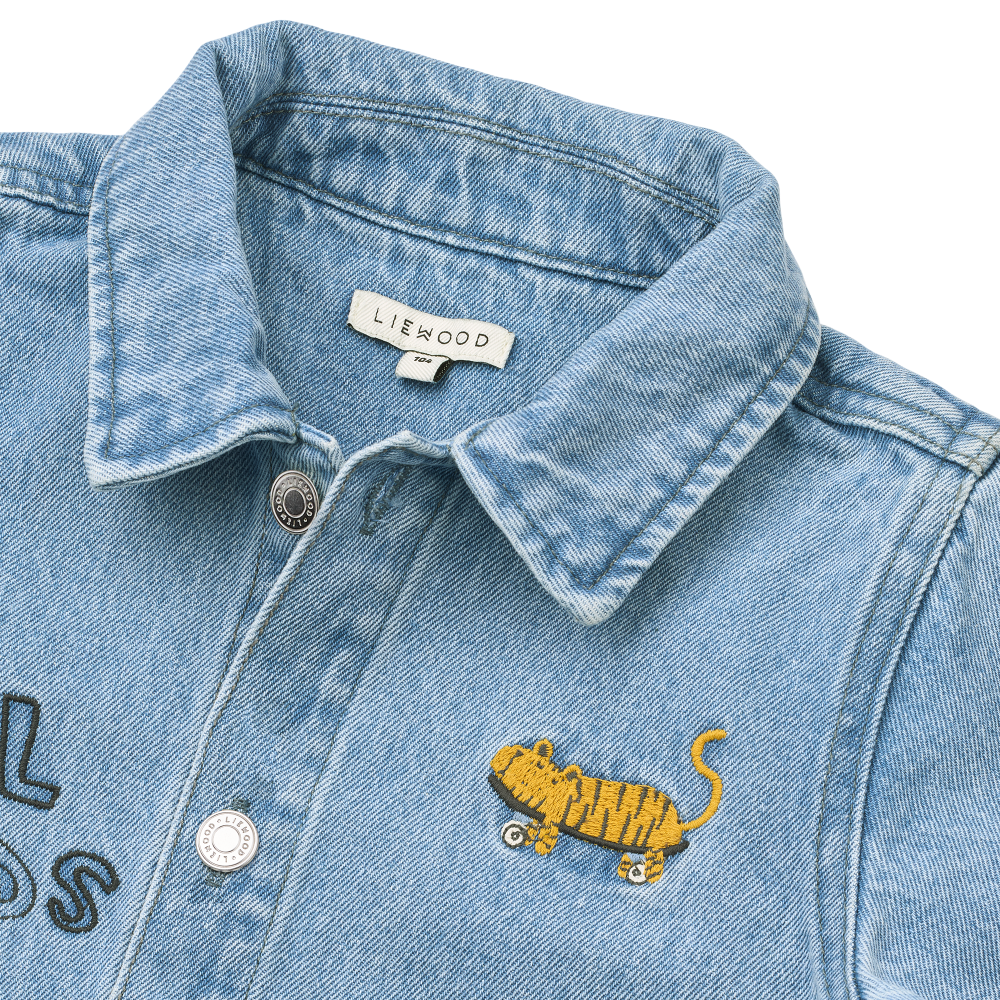 KINSLEY Denim-Hemdjacke