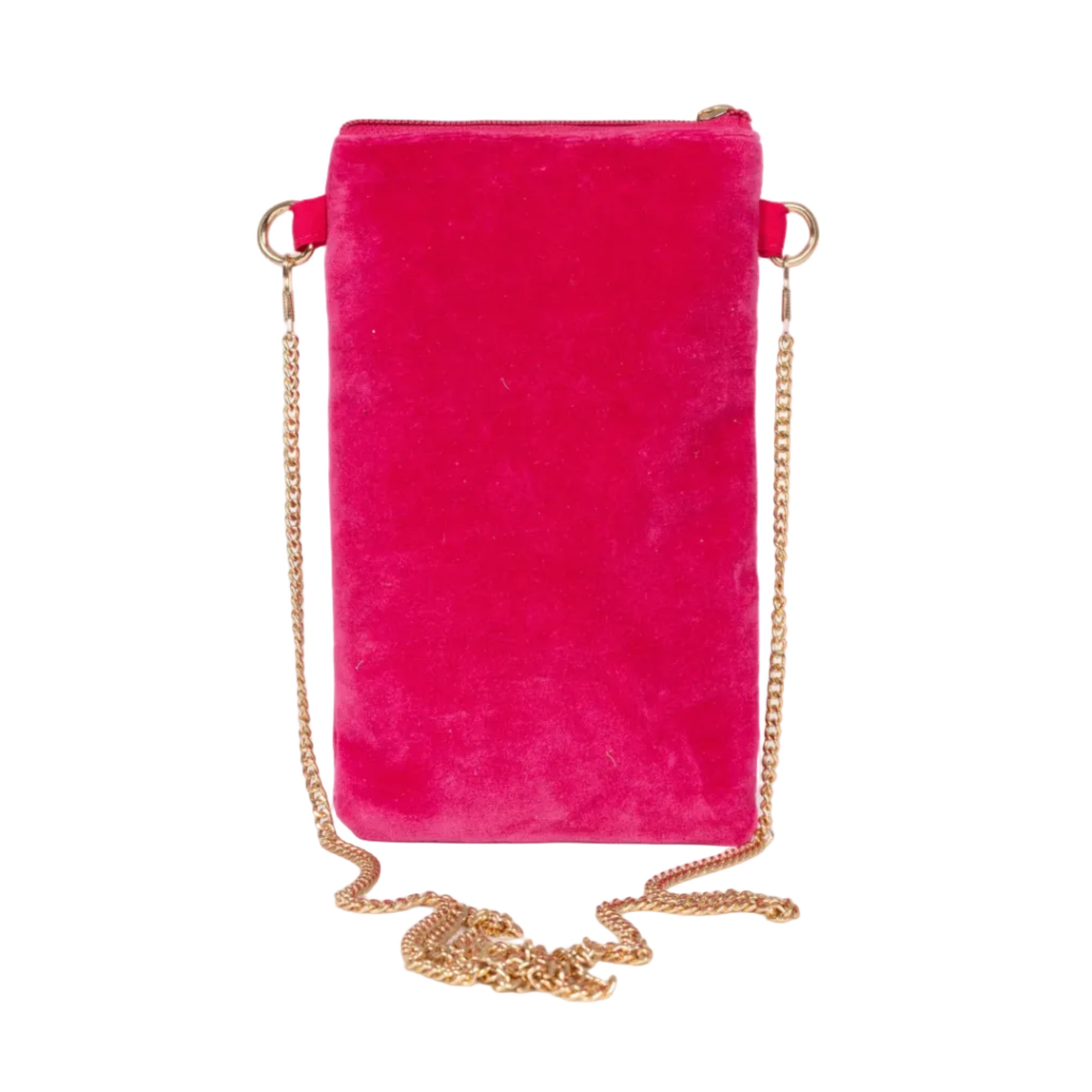 CROSSBODY PARADISE PALMS FUCXIA