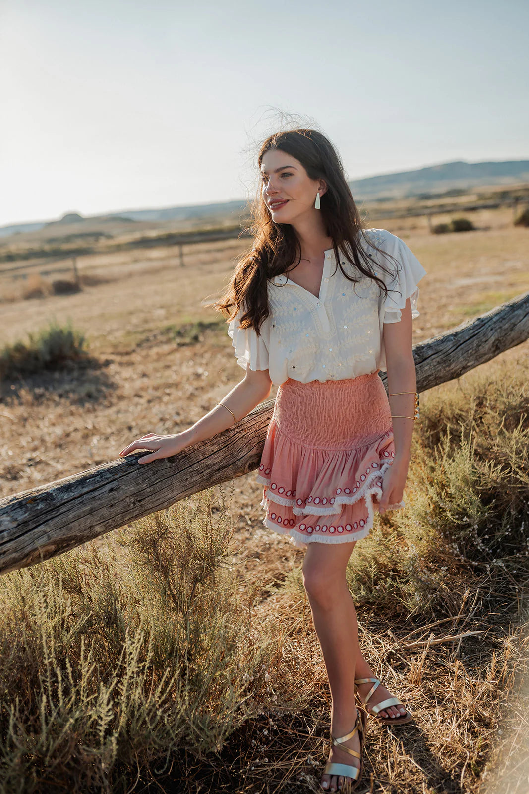 LULA PINK MINI SKIRT