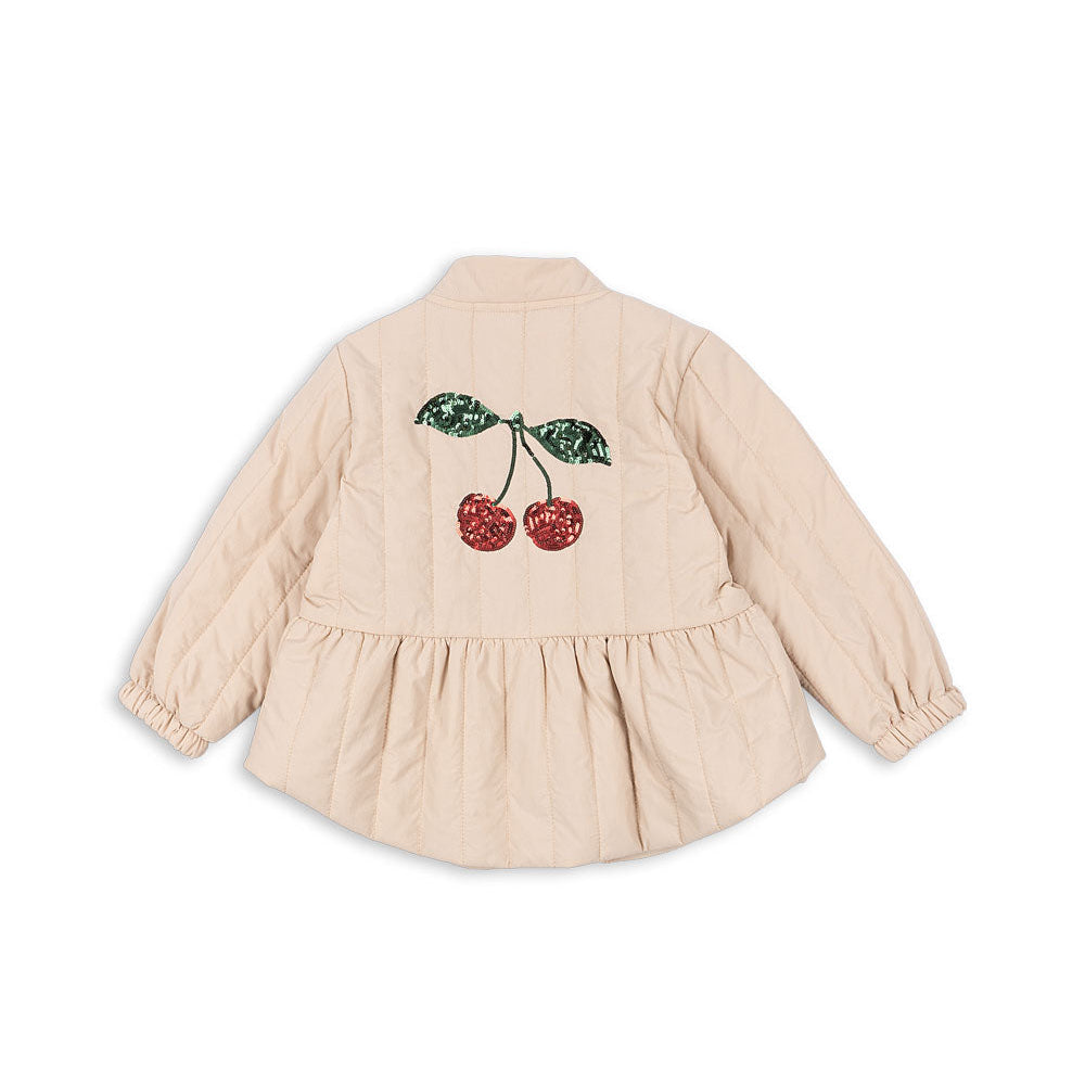 Juna Jacke - smoke gray cherry