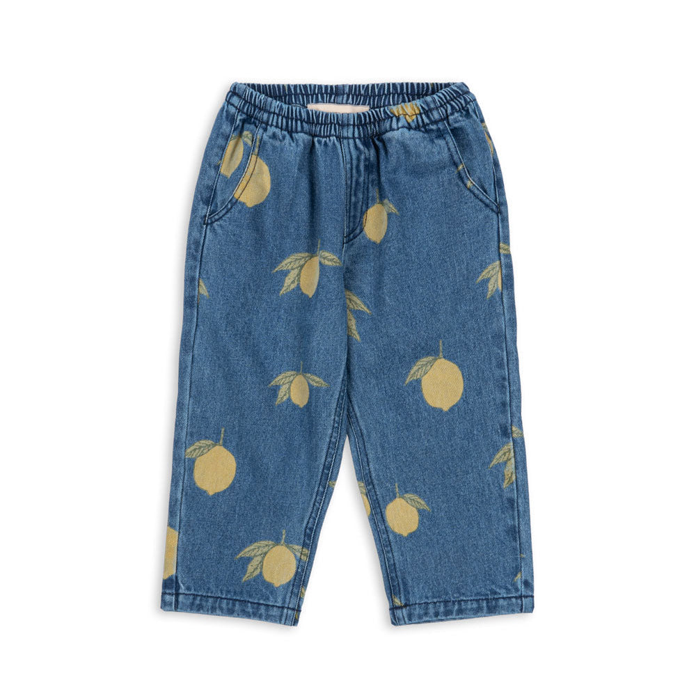 Magot Hose - lemon denim
