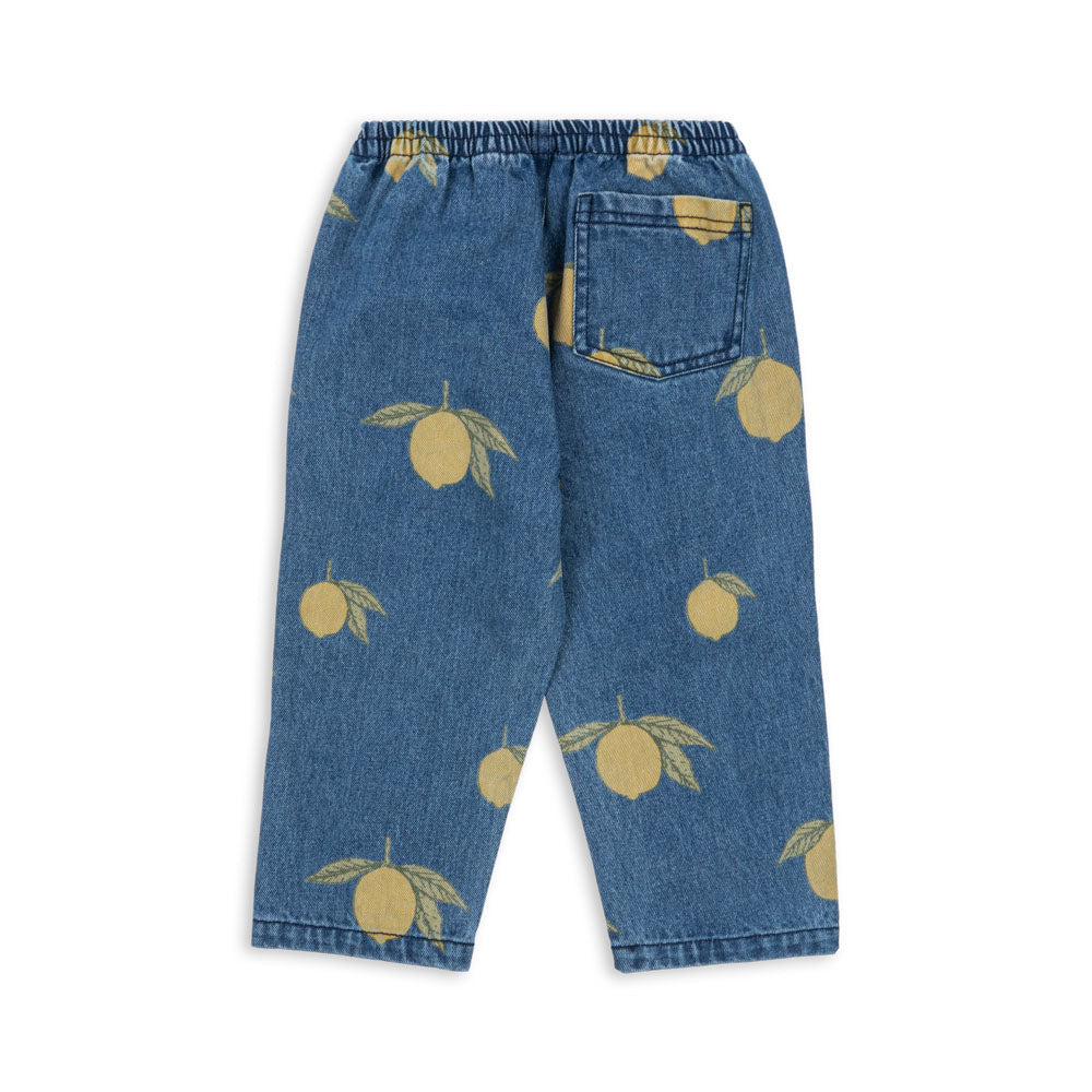 Magot Hose - lemon denim