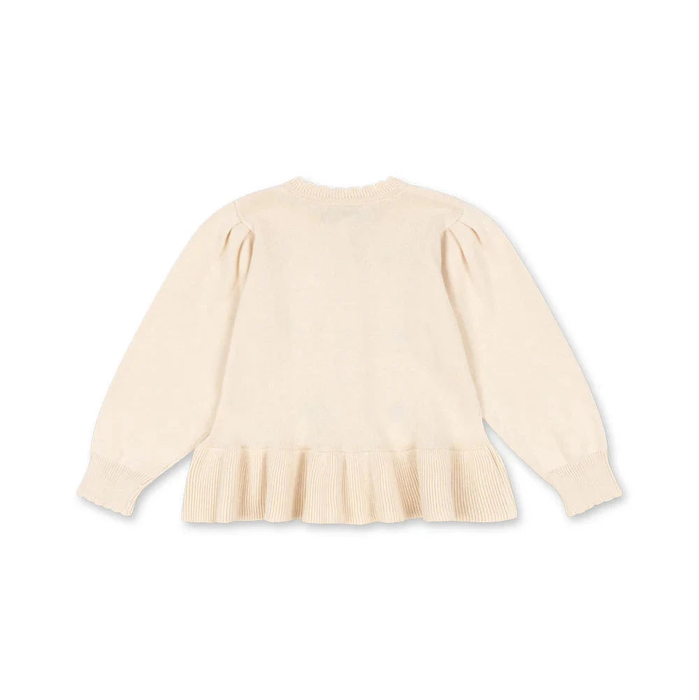 Soleil Strickjacke - pearled ivory