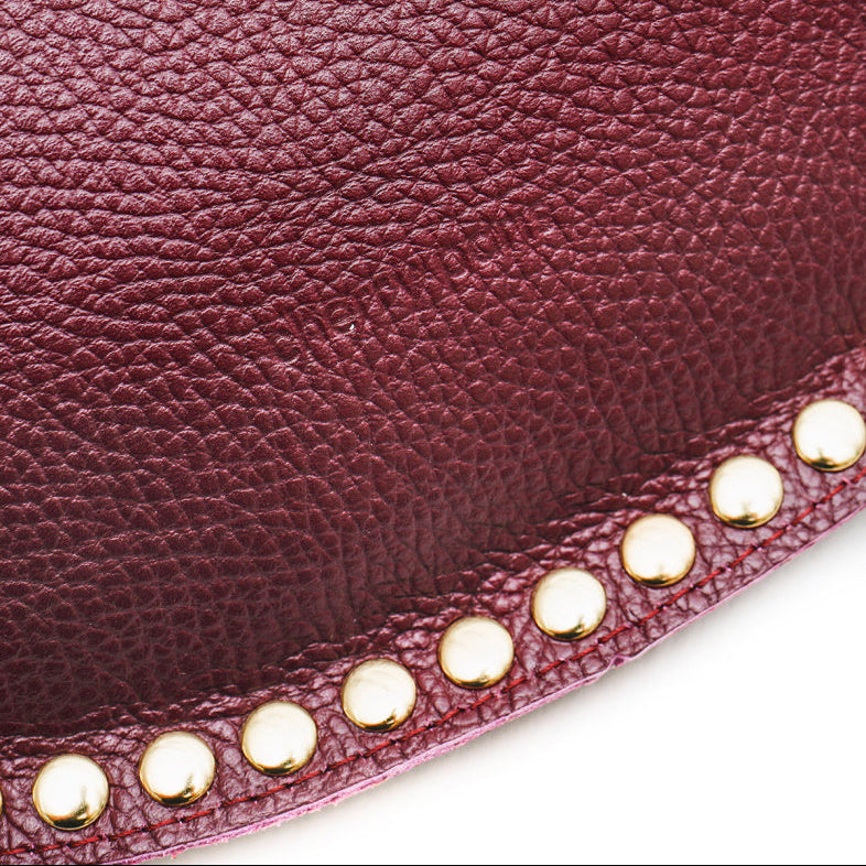 Ledertasche BEATRICE mit Nieten