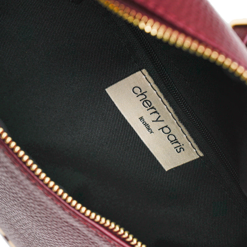 Ledertasche BEATRICE mit Nieten