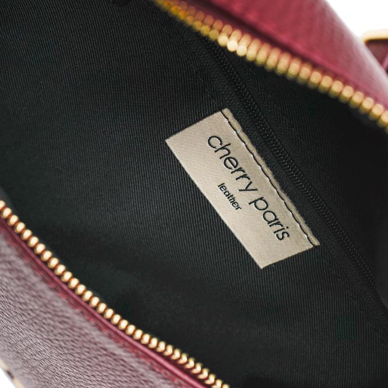 Ledertasche BEATRICE mit Nieten