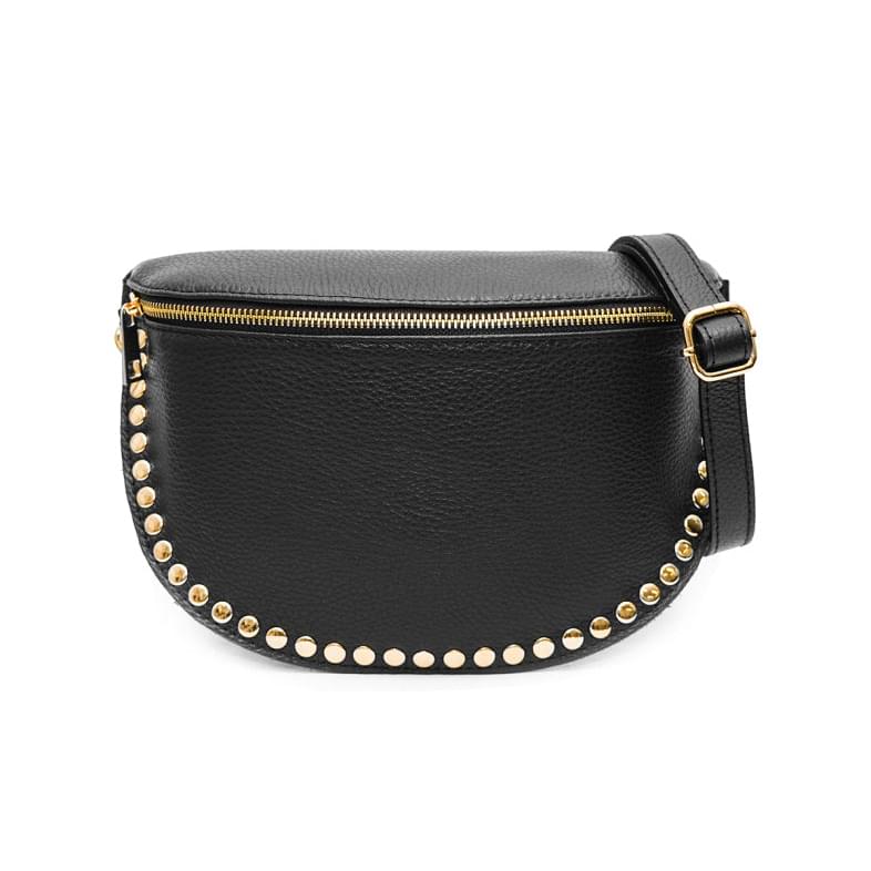 Ledertasche BEATRICE mit Nieten