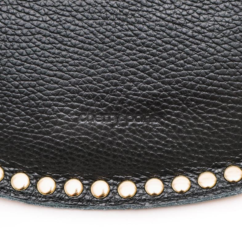 Ledertasche BEATRICE mit Nieten