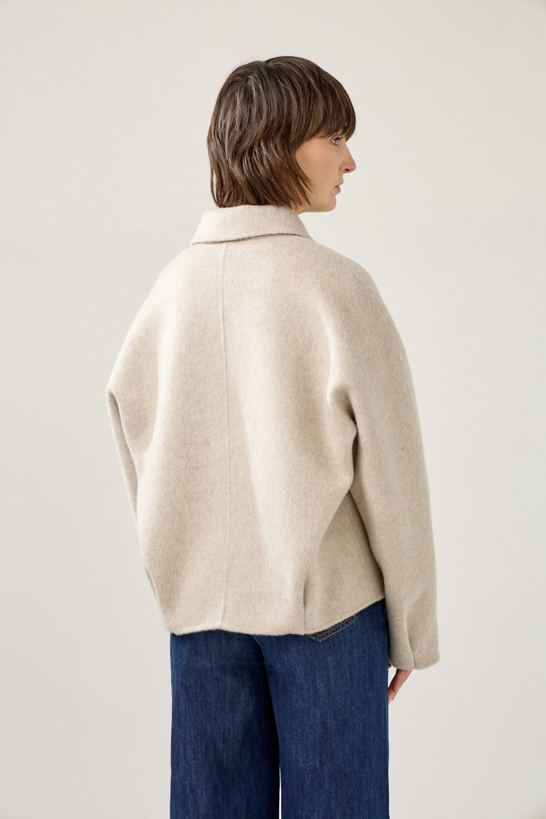Kurze Wolljacke OneSize