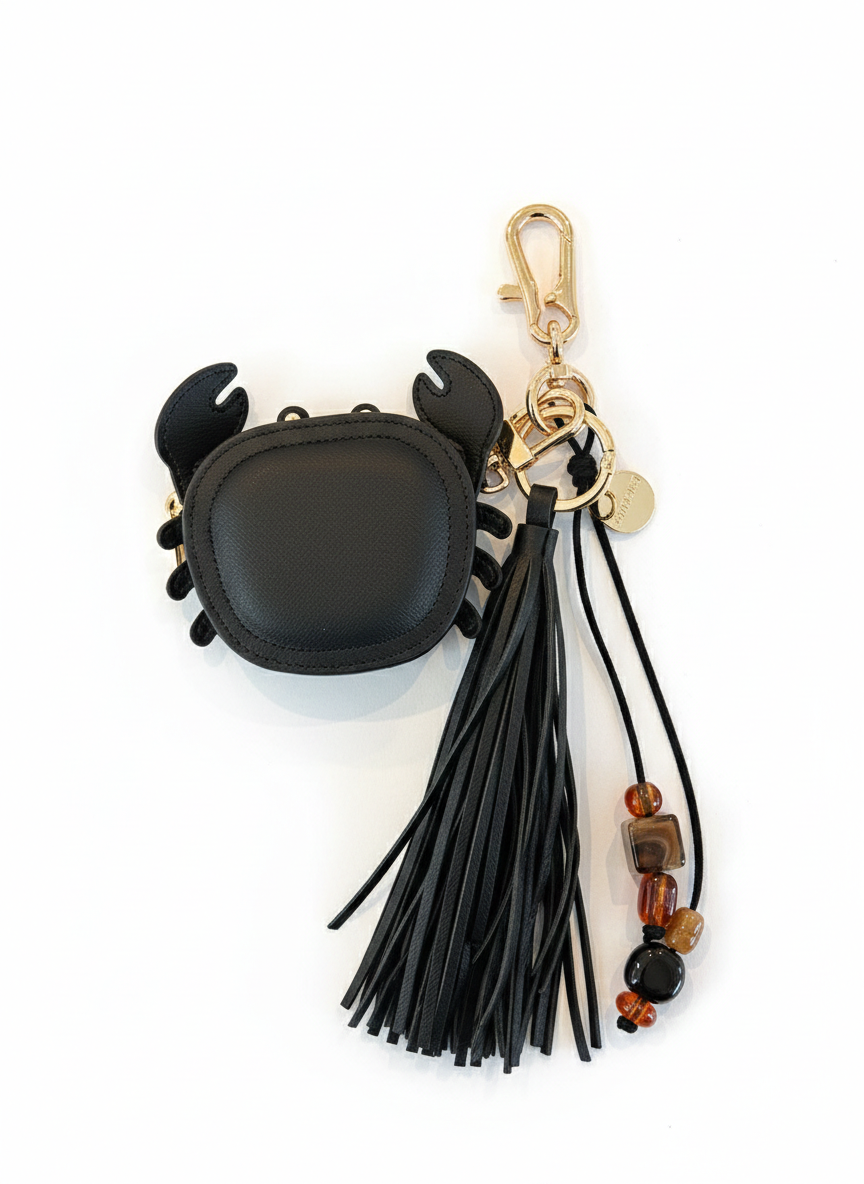 Bag Charm Crab (vegan)