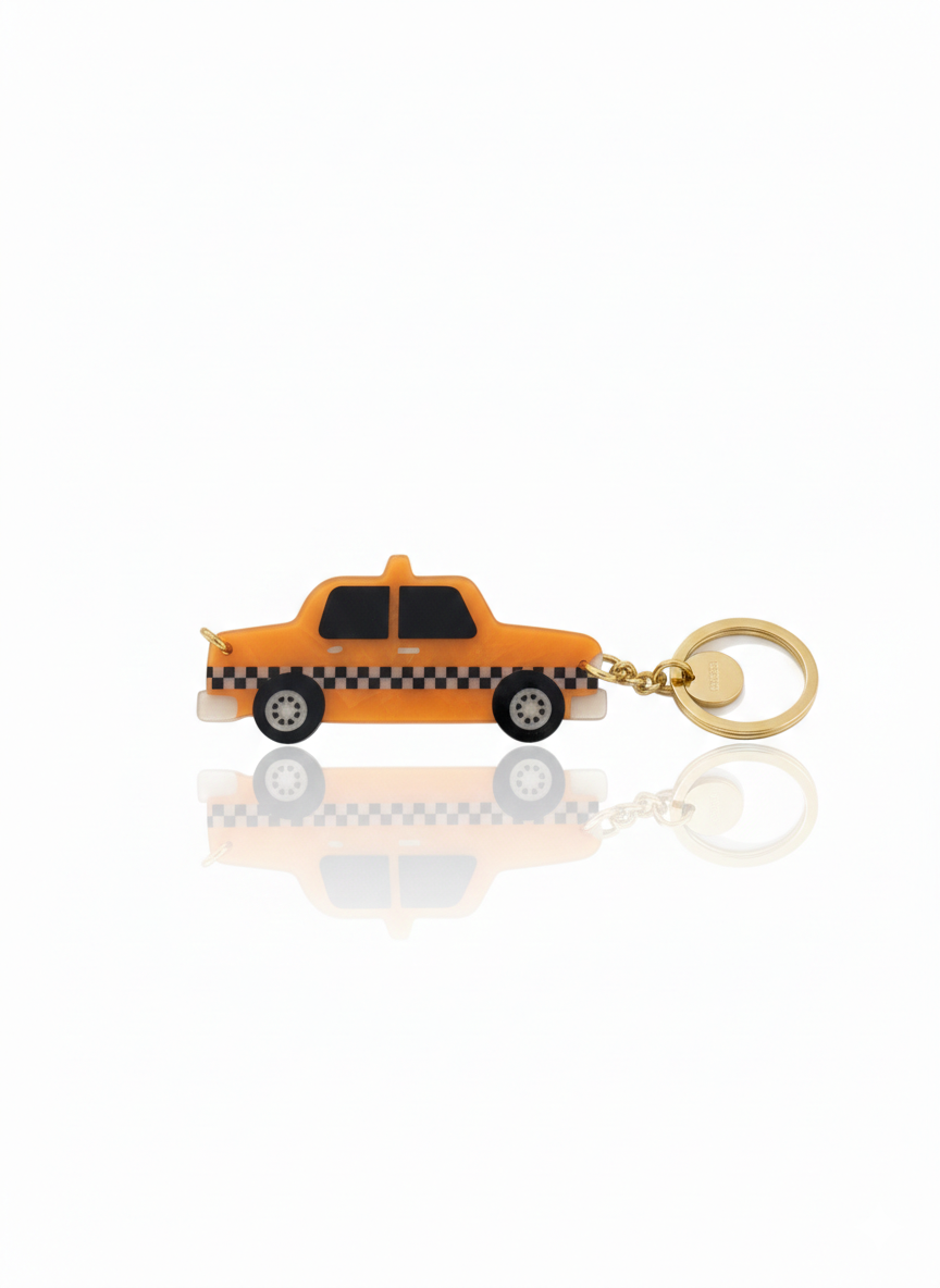 Schlüsselanhänger Taxi