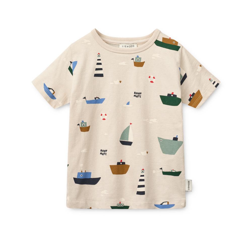 APIA bedrucktes Kurzarm-T-Shirt