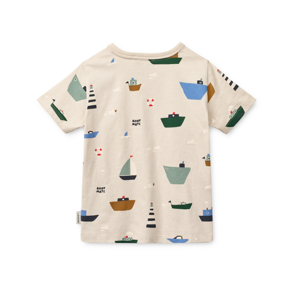 APIA bedrucktes Kurzarm-T-Shirt