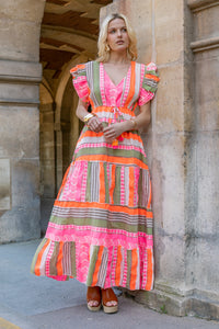 Maxikleid Neon Ibiza