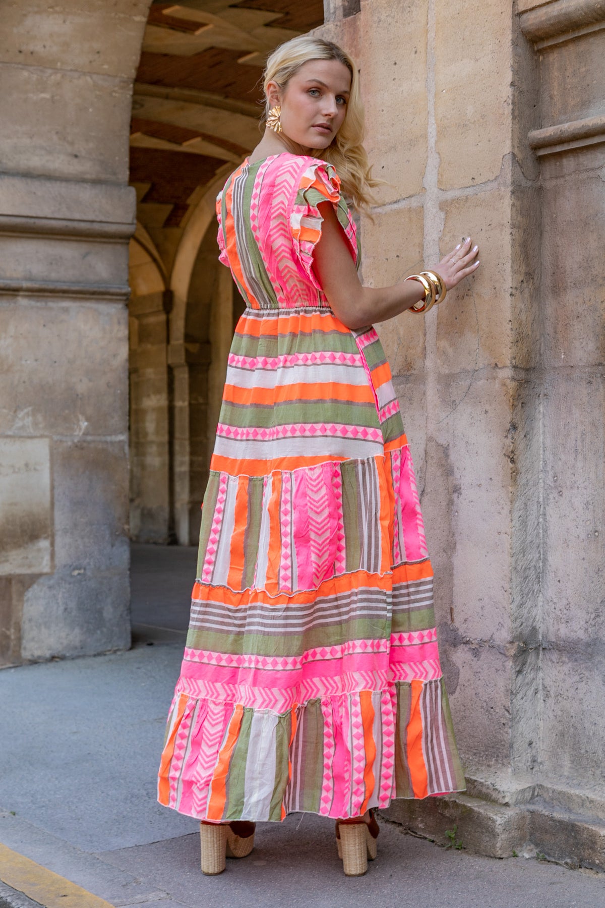 Maxikleid Neon Ibiza