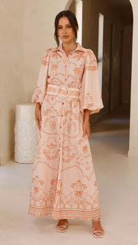 Maxi Kleid Blush