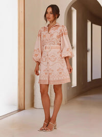 Midi Kleid Blush
