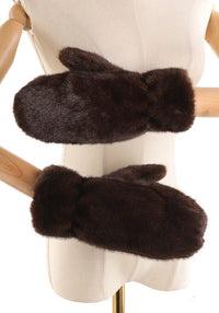 Kunstfell Fäustlinge