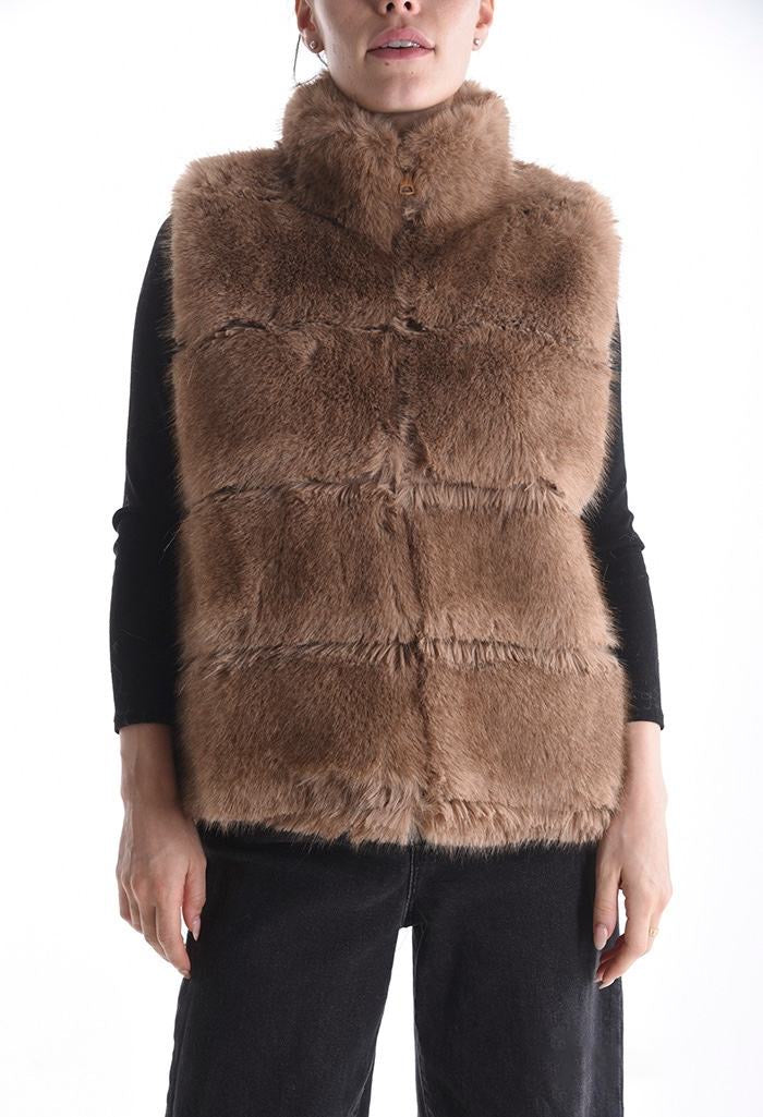 Kunstfell Weste