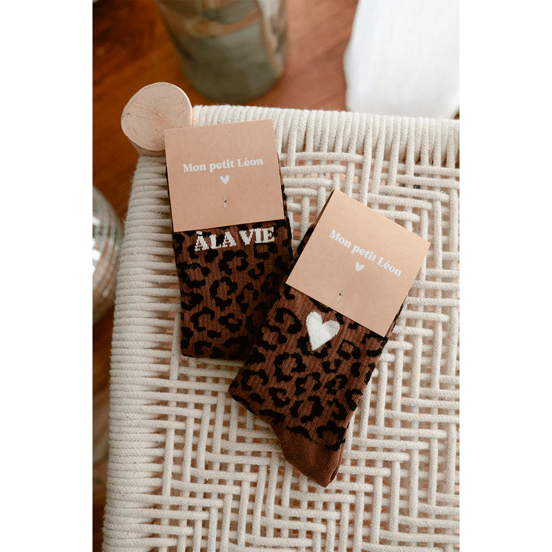 Leo Socks  heart