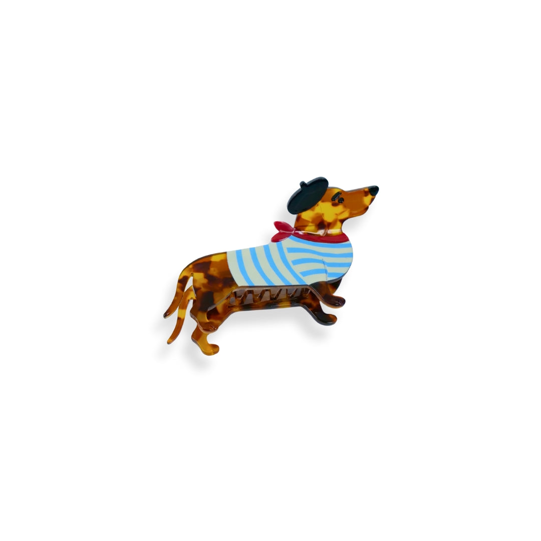 Haarspange Hot Dog