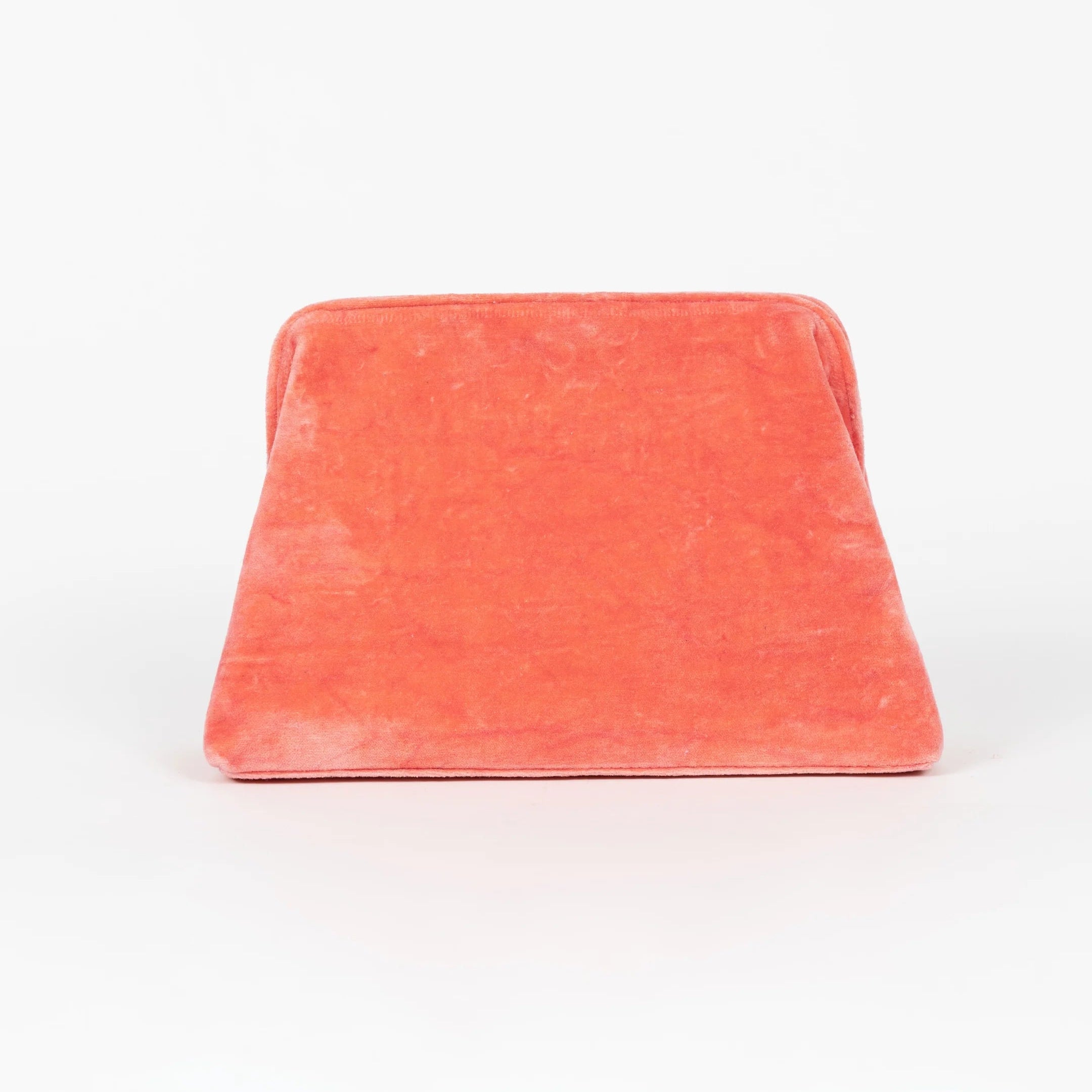 CLUTCH PALMS VELVET CORAL