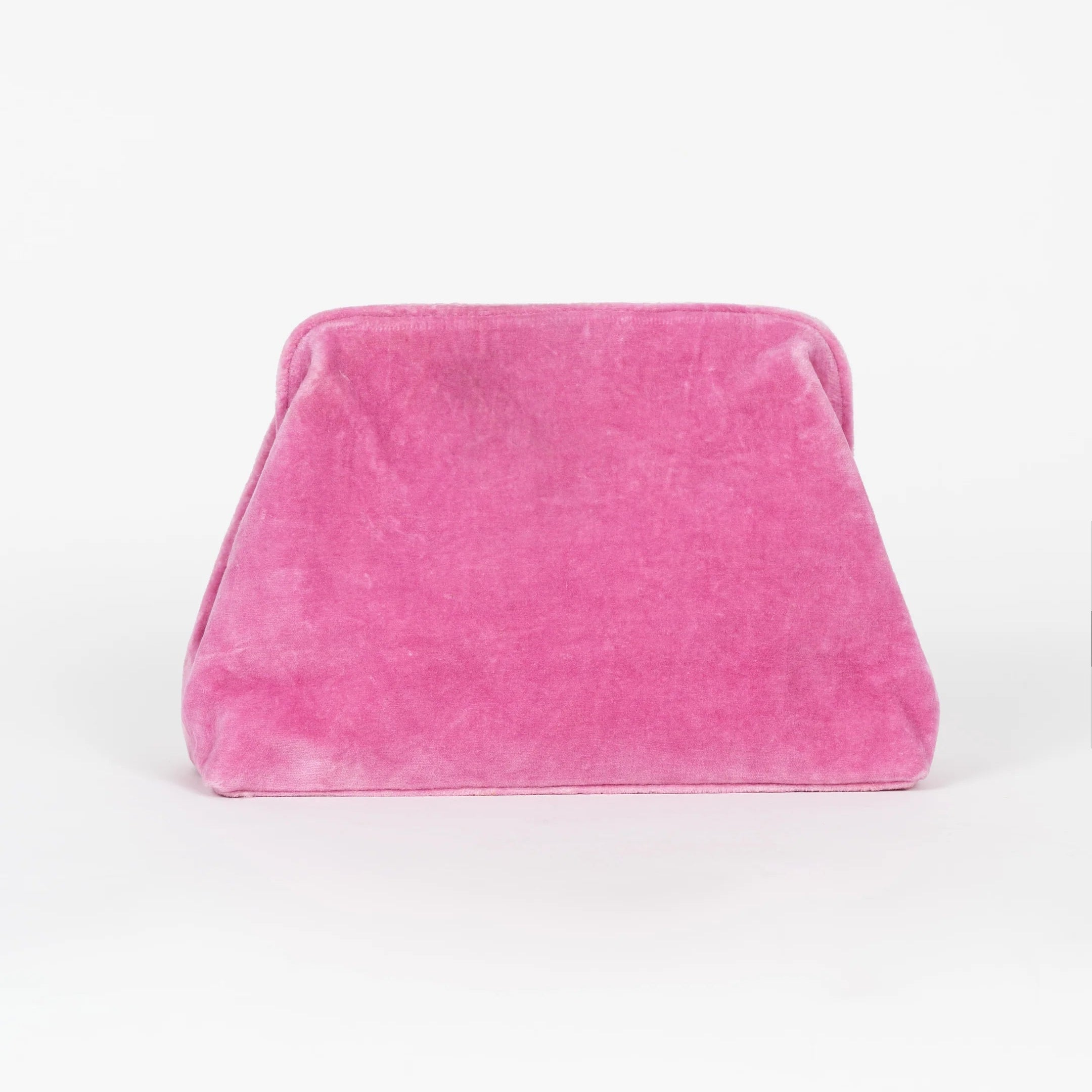 CLUTCH MAUI VELVET ROSA