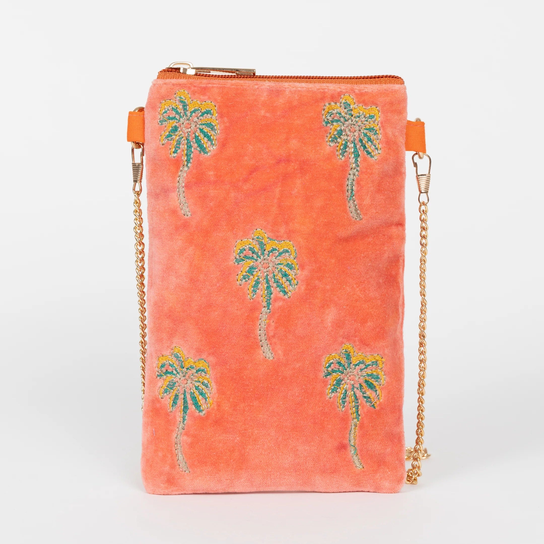 CROSSBODY PARADISE PALMS NARANJA