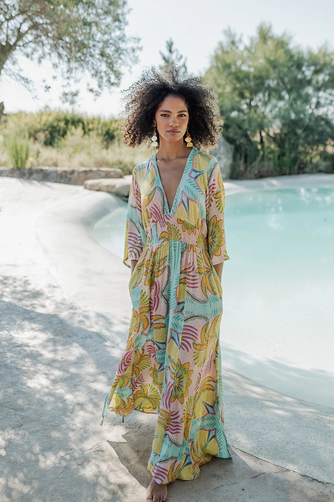 MARRAKECH AQUA JUMPSUIT