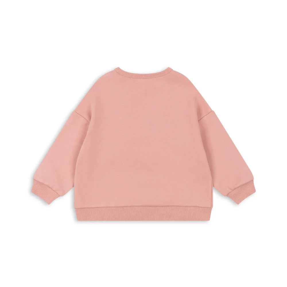 Lou Terry Sweatshirt - mellow rose