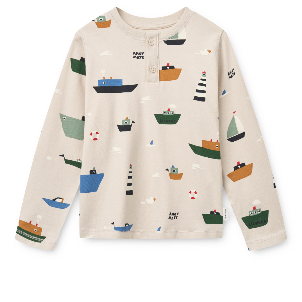 WILHELM bedrucktes Pyjama-Set