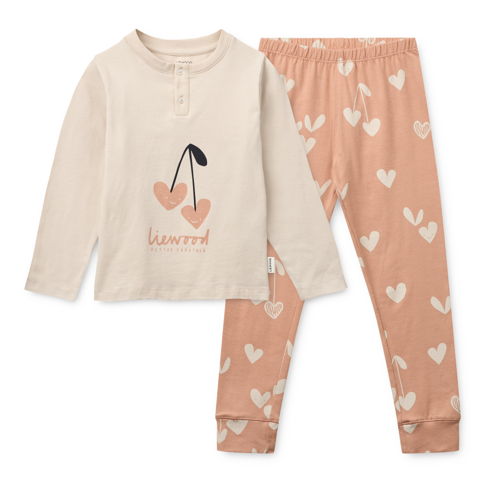 WILHELM bedrucktes Pyjama-Set