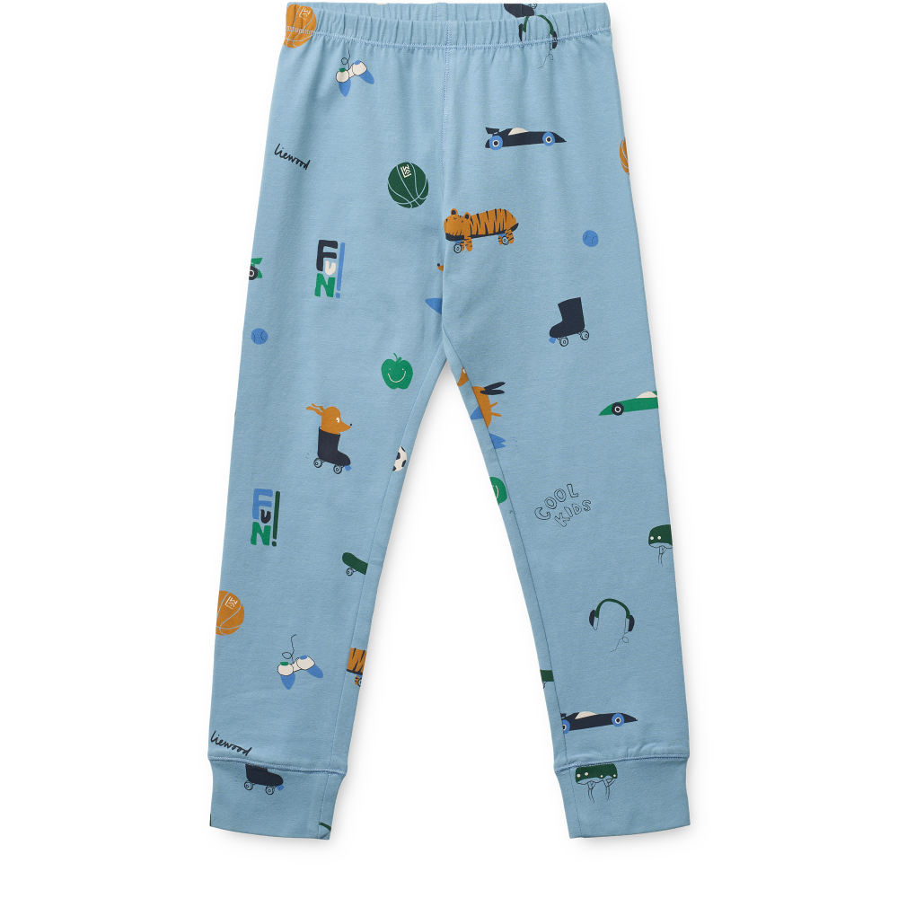 WILHELM bedrucktes Pyjama-Set