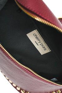 Ledertasche BEATRICE mit Nieten