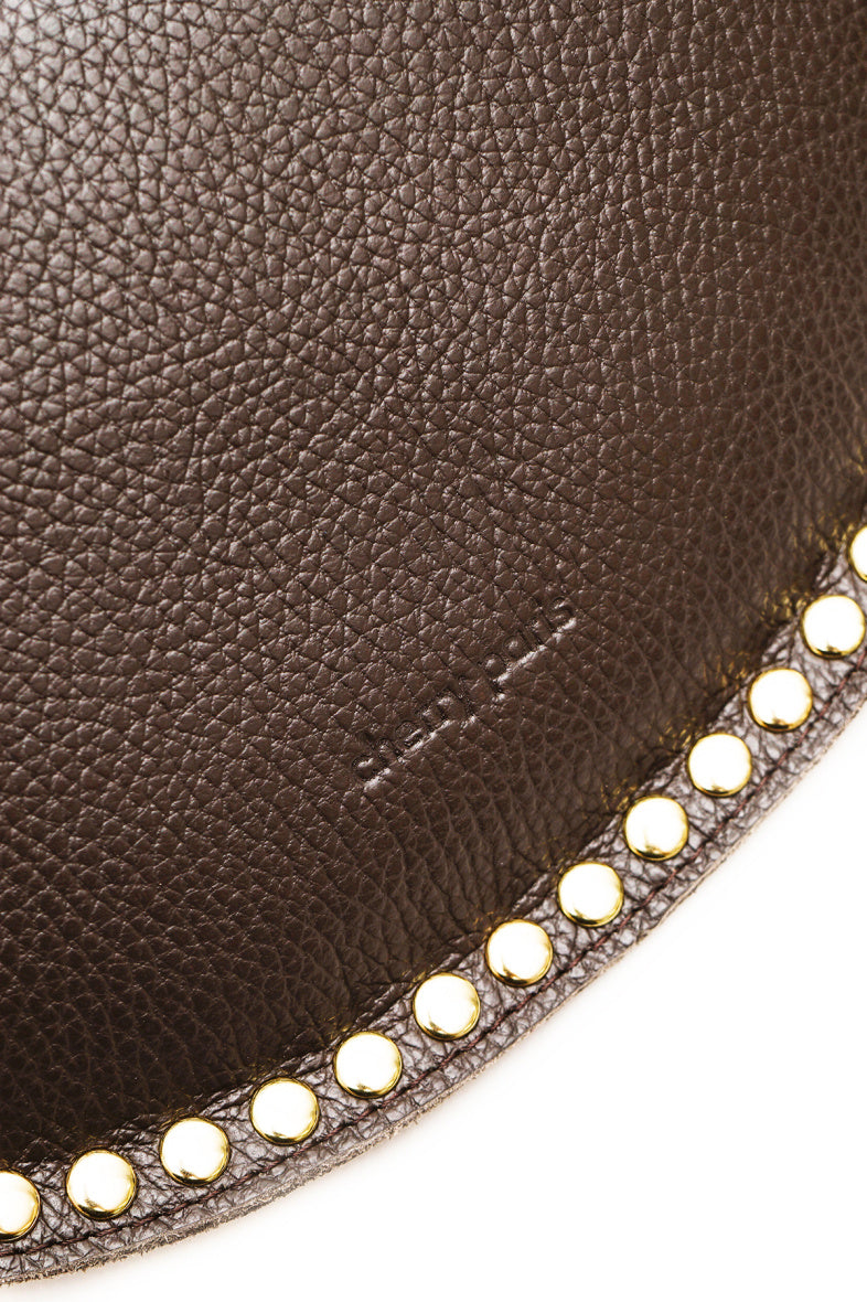 Ledertasche BEATRICE mit Nieten