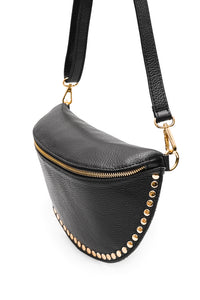 Ledertasche BEATRICE mit Nieten