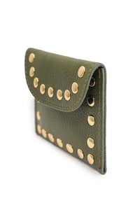 Lederportemonnaie Leina mit Nieten