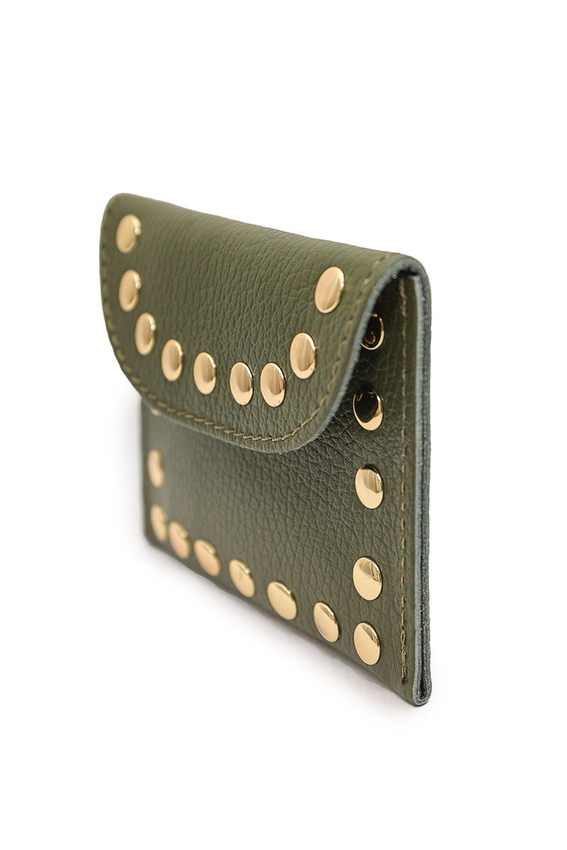 Lederportemonnaie Leina mit Nieten