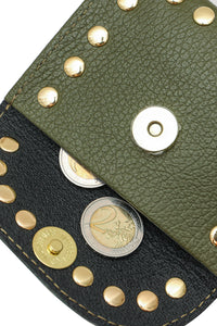 Lederportemonnaie Leina mit Nieten