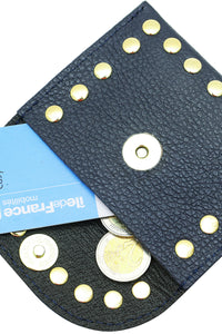 Lederportemonnaie Leina mit Nieten