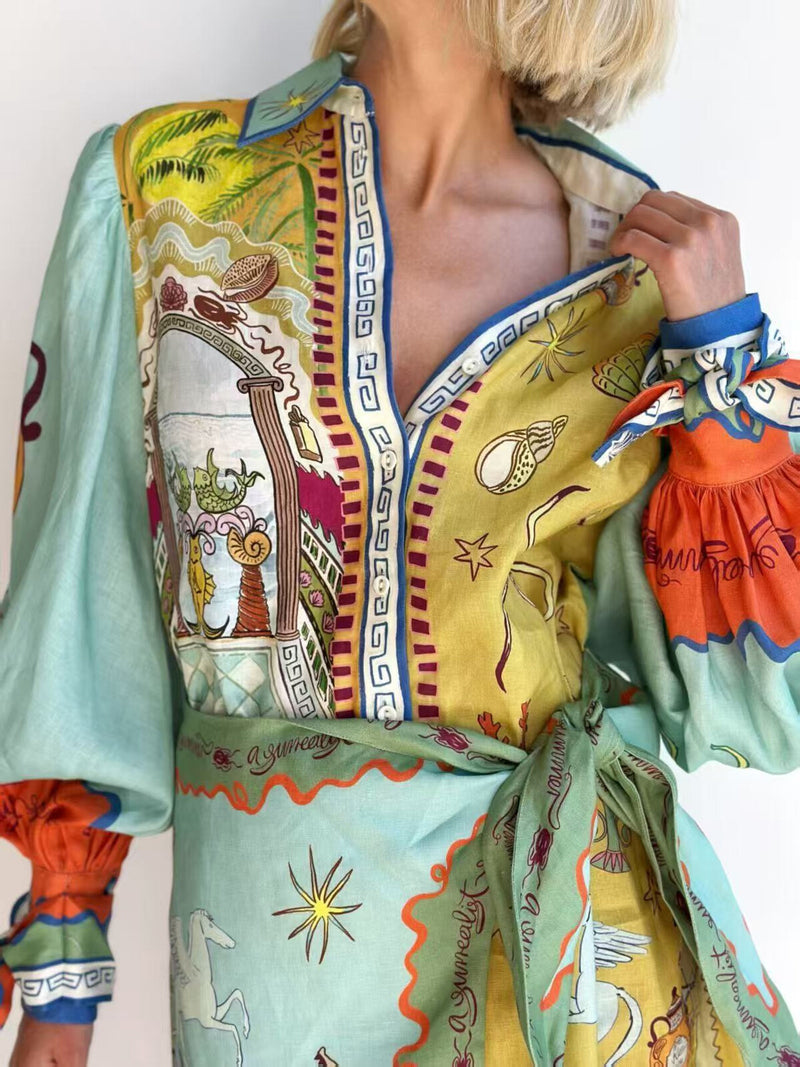 Kleid Sirena di Capri