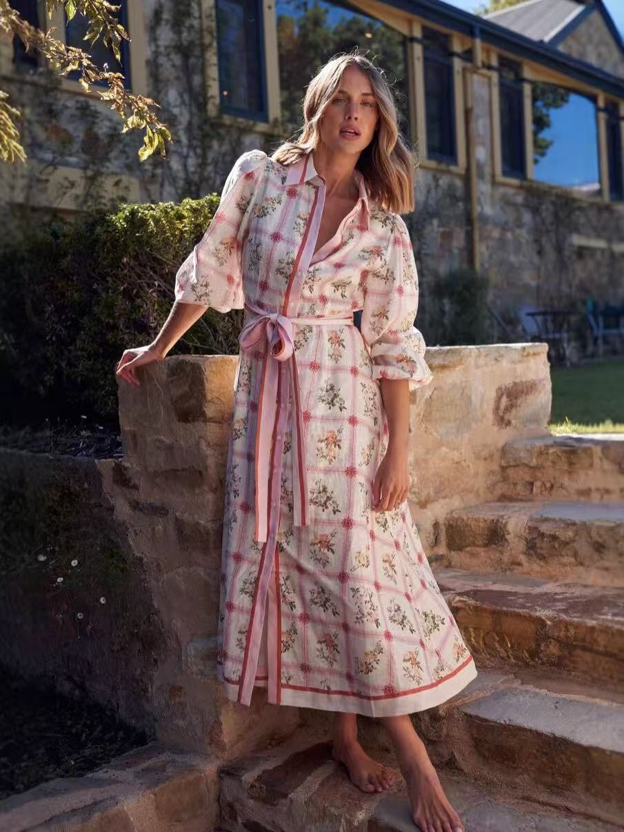 Kleid mit Blumenprint