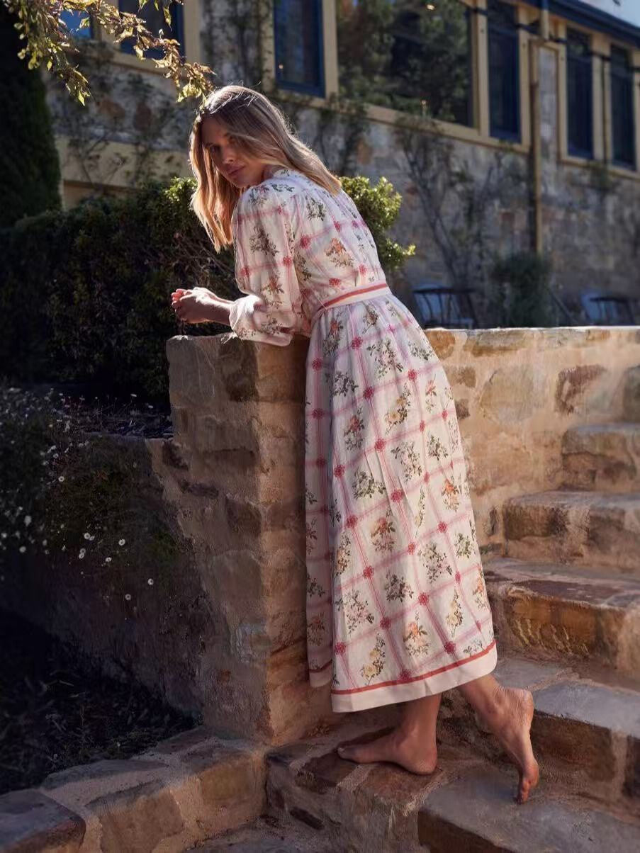 Kleid mit Blumenprint