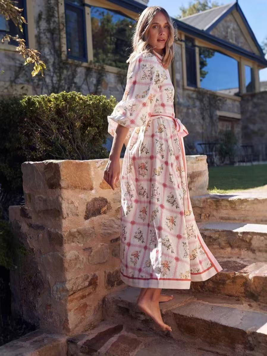 Kleid mit Blumenprint